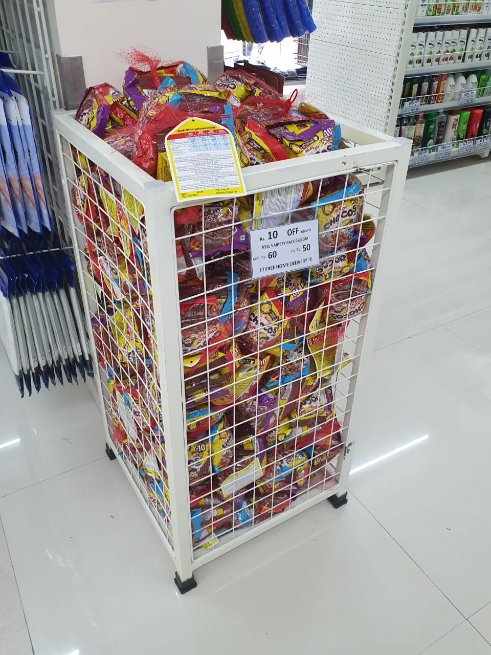 Double side display racks in Mumbai